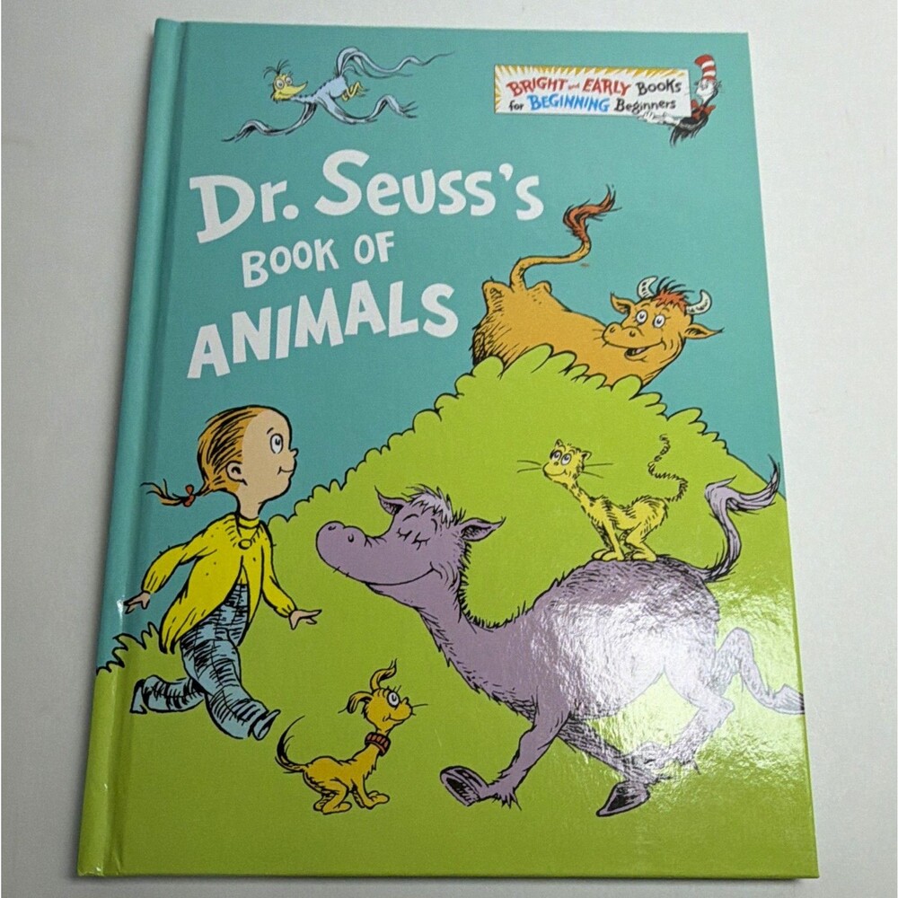 Dr. Seuss Bright & Early: Book of Animals Hardcover 2018 Illustrated Reader